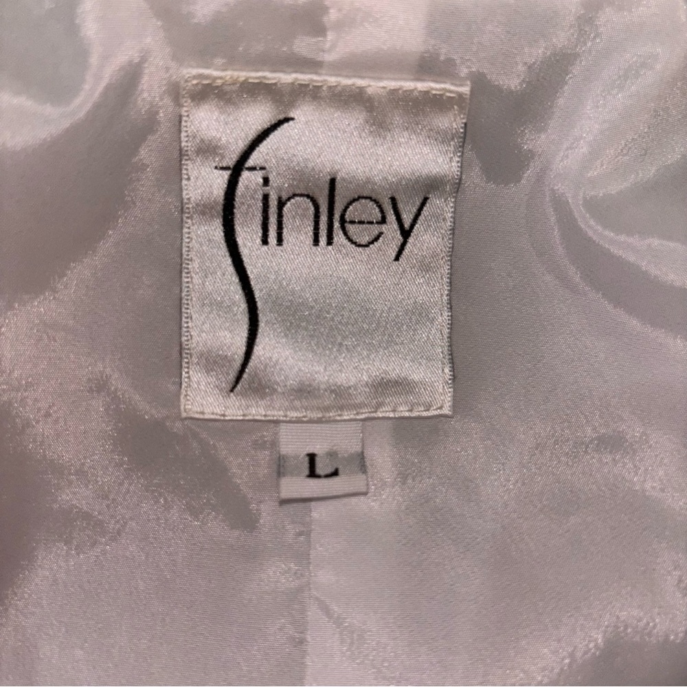Finley Ruffle sleeveless Blouse Size L - Picture 4 of 6